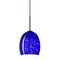 Besa Lighting Lucia Cord Pendant, Blue Cloud, Bronze Finish, 1x75W Incandescent 1JT-169786-BR - alternate 1